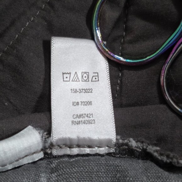 Ann Taylor Loft Pants Womens 12 Gray Corduroy Modern Skinny Ankle Cotton Stretch - Picture 15 of 16